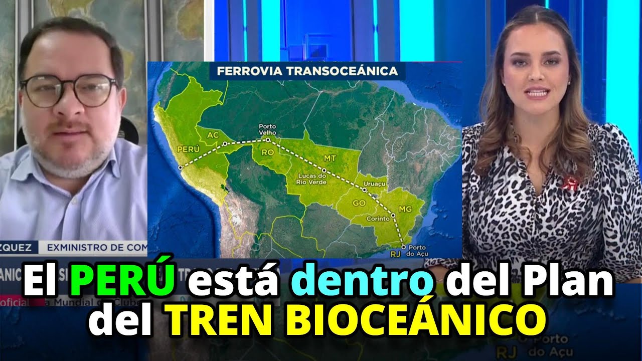 Brasil y China firman acuerdo para desarrollar UNA RUTA FERROVIARIA / El P. de Chancay está incluido