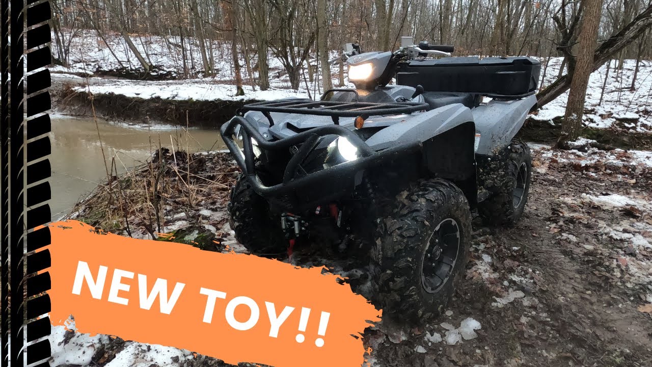 YAMAHA GRIZZLY 700 2021 года, первый тест-драйв (новая игрушка)