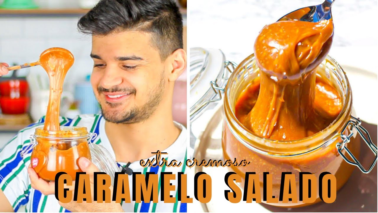COMO HACER CARAMELO SALADO | SALSA DE CARAMELO CREMOSA Y FÁCIL