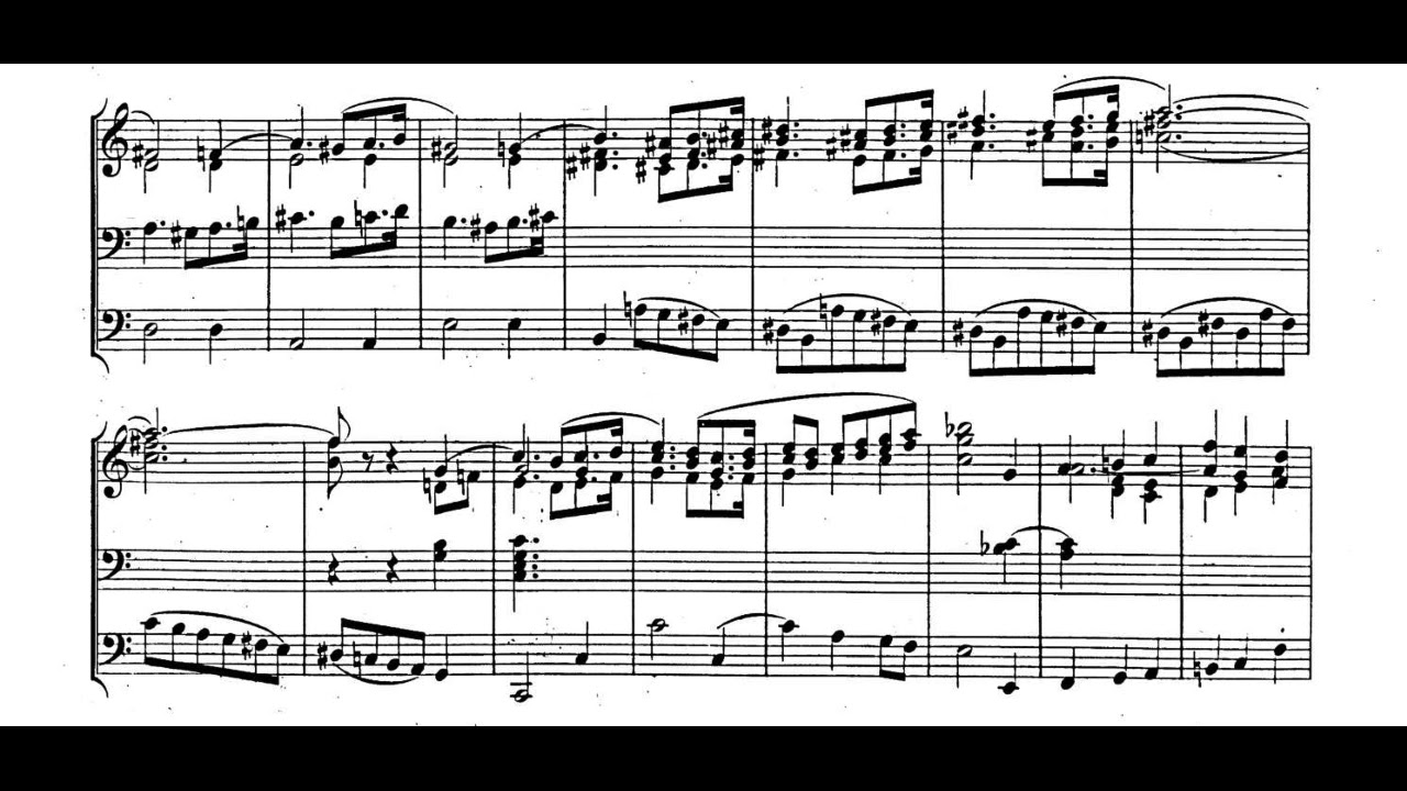 Felix Mendelssohn - Sonata No. 2 in C Minor for Organ, Op. 65 (1845) [Score-Video]