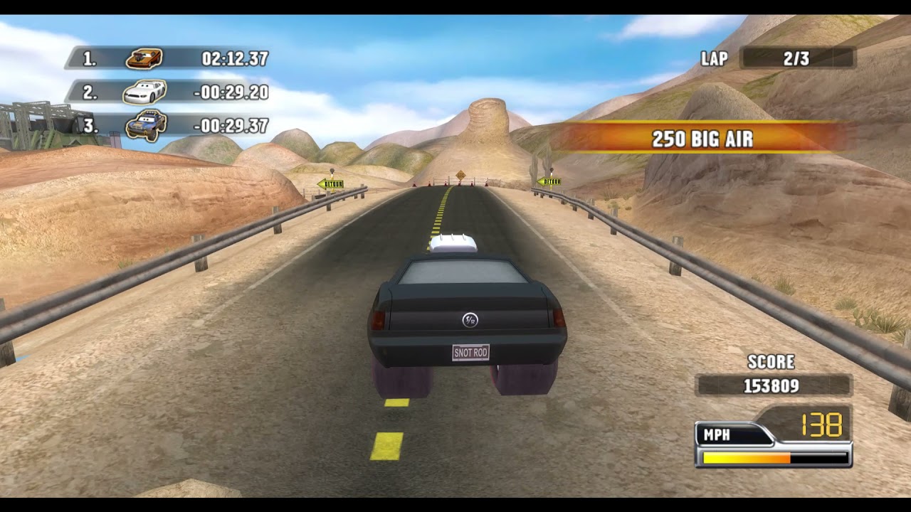Cars: Race-O-Rama - Snot Rod added and playable
