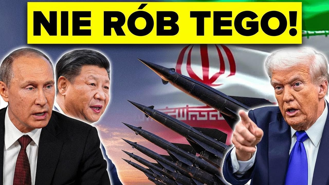 Rosja i Chiny ostrzegają po groźbach Trumpa zbombardowania Iranu