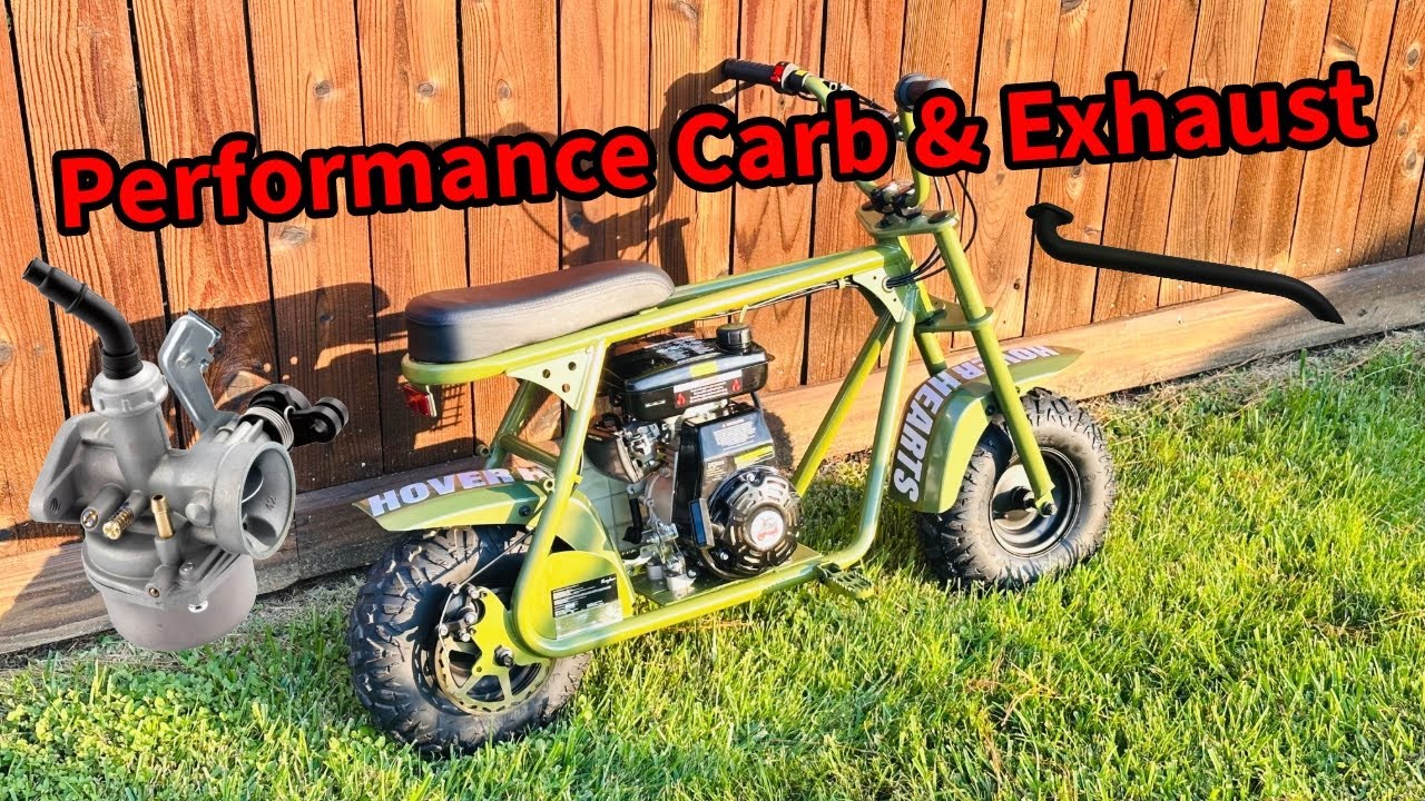 Модернизация самого дешёвого мини-байка! | Hover Hearts Performance Mods!