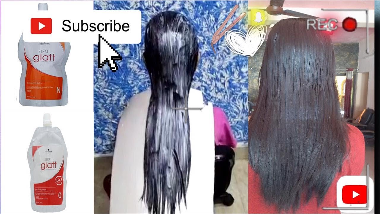 How to straight hair at home with Glatt hair straightener cream | must watch | SIBI THE TRAVELLER