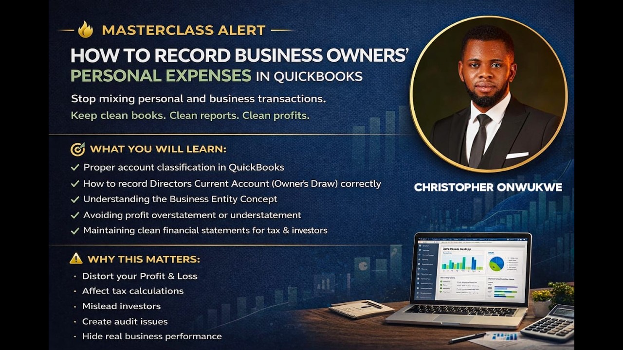 HOW TO RECORD BUSINESS OWNER'S PERSONAL EXPENSES ON QUICKBOOKS