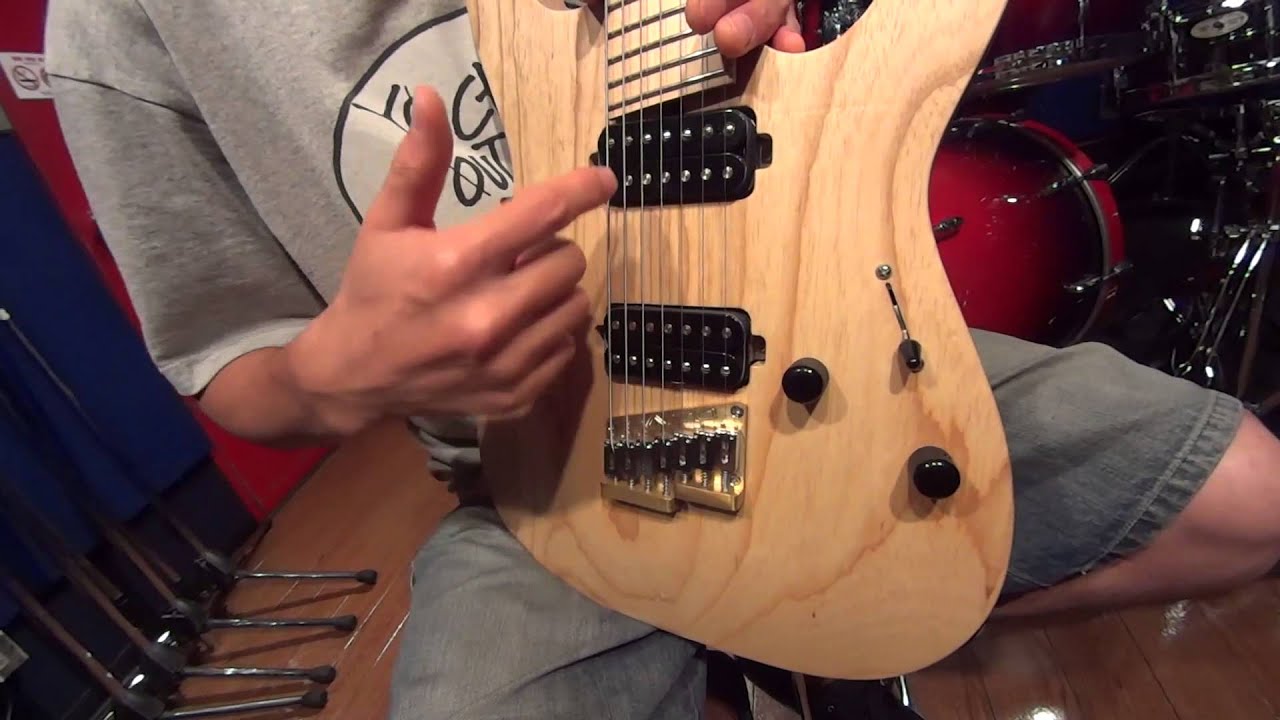 人生初の７弦ギターを買いました！！『 SAITO  S-724MS 』