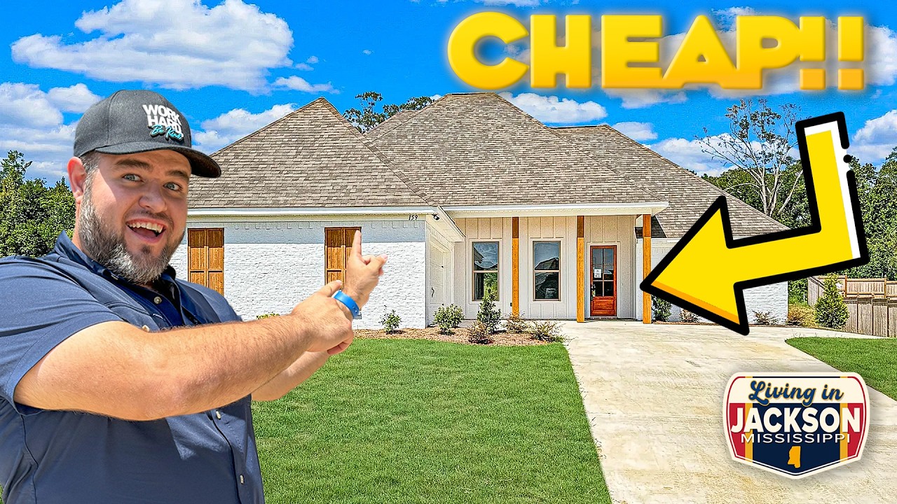Stunning NEW HOMES for CHEAP in the BEST Neighborhood of JACKSON MS Suburb - BRANDON MS