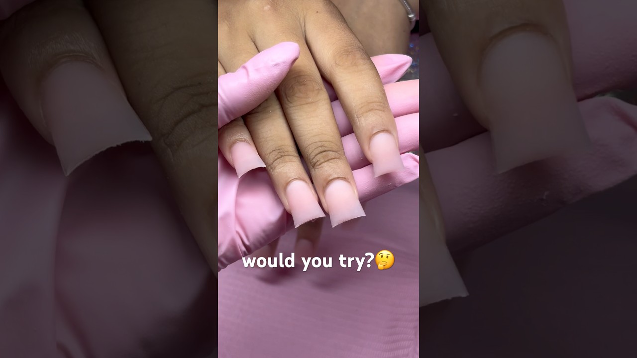woud you wear duck feet nails? 🤨 | nail tech vlog 💅