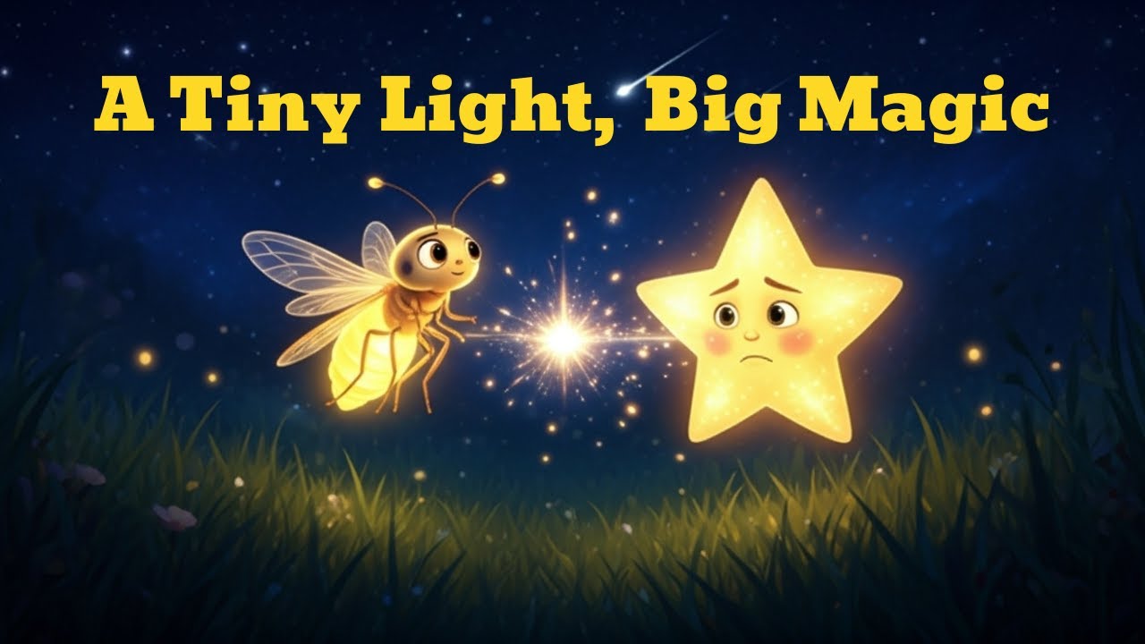 A Tiny Light, Big Magic ✨ | #pixar style animation #magical kids story #moral story for kids