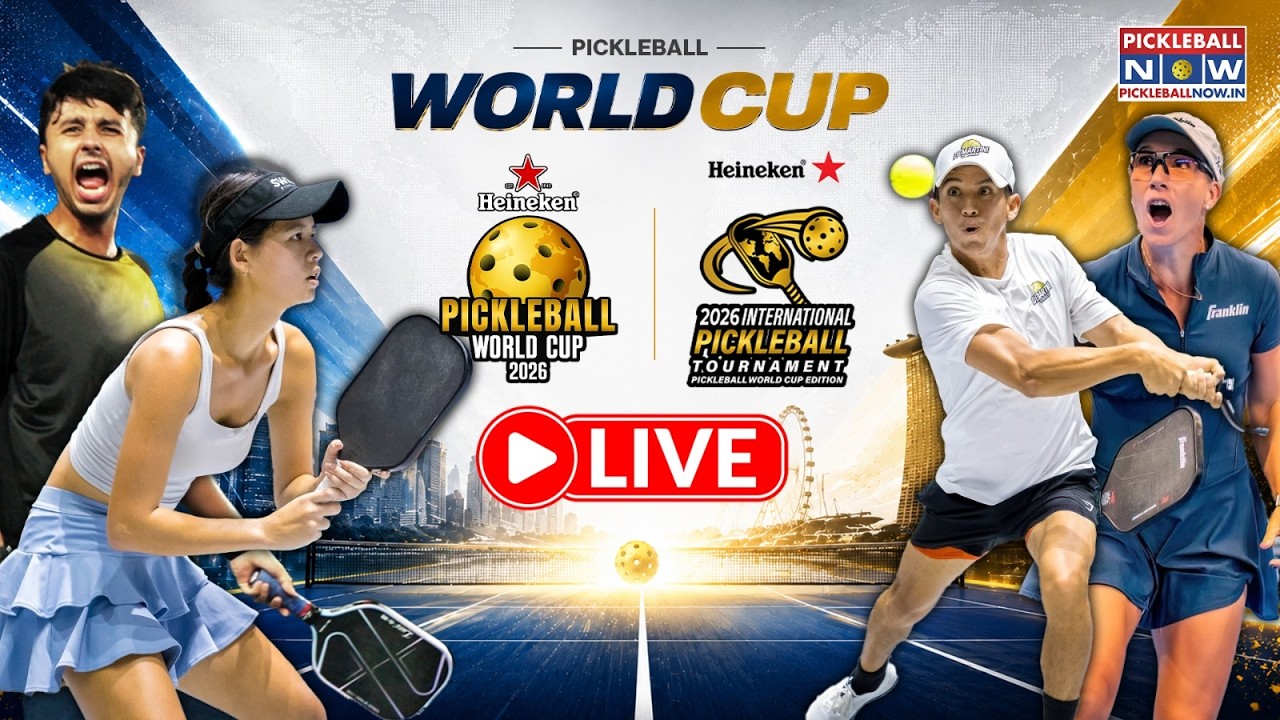 LIVE: Pickleball World Cup 2026 | Championship Court Action Goes Full Throttle in Da Nang, Vietnam