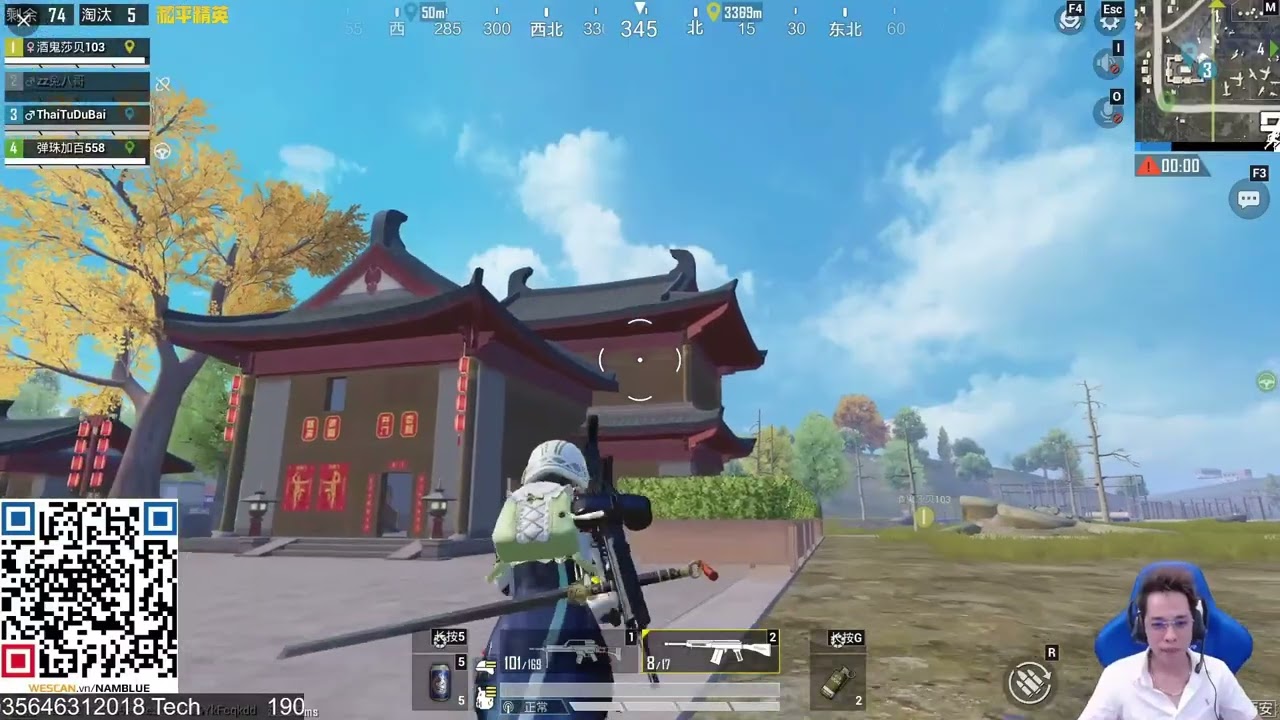 Nam Blue | PHÁT HIỆN ĐỐI TƯỢNG BỊ LAG TƯỜNG - LỤM THÔI | PUBG Mobile