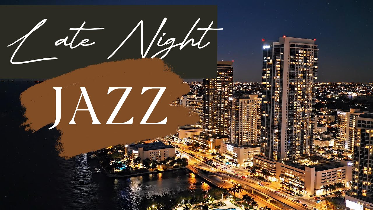 Late Night Jazz Café 🌙 Smooth Sax & Romantic Midnight Ambience