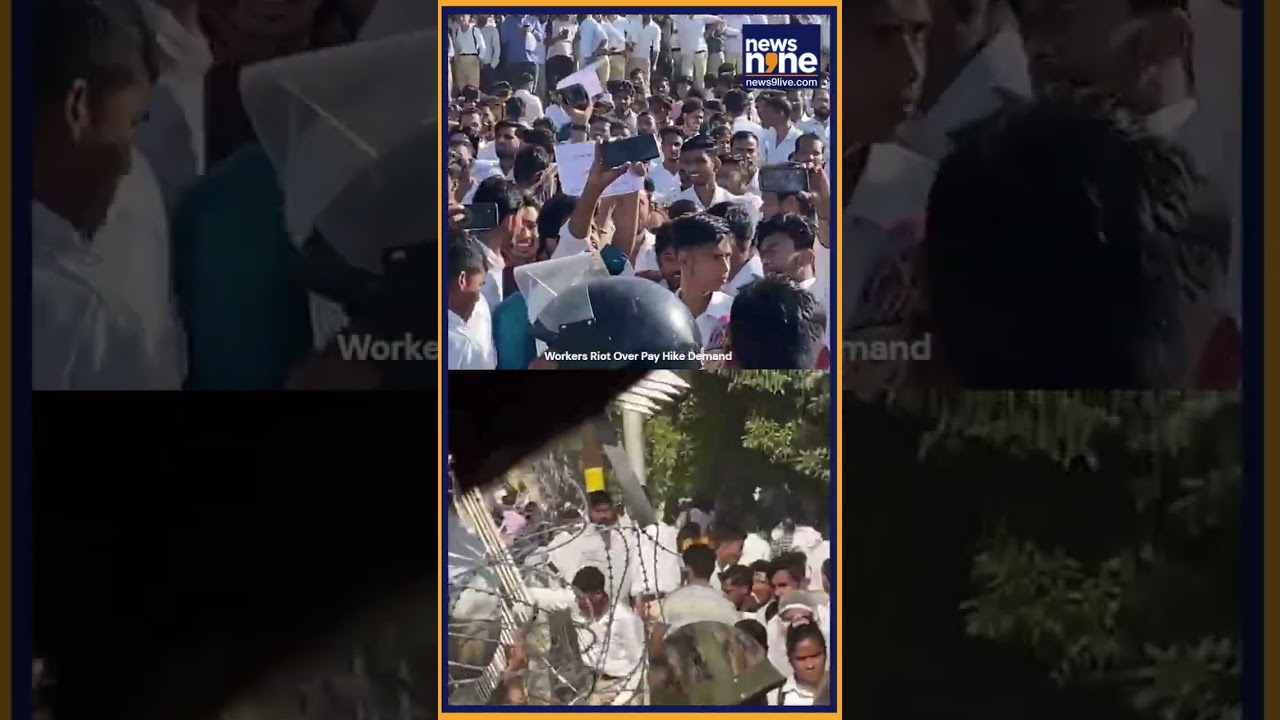 Noida Violence: Stone Pelting, Cars Burnt, Police Use Tear Gas