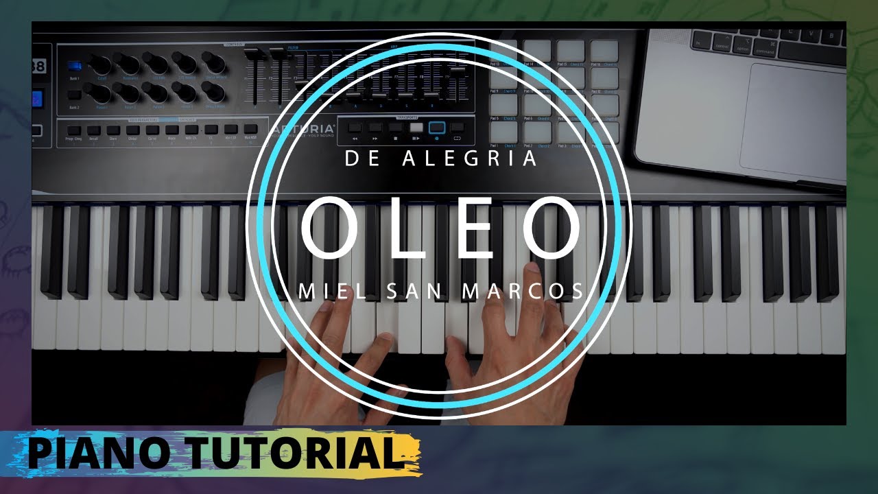 Oleo de Alegria // Miel San Marcos // Piano Tutorial