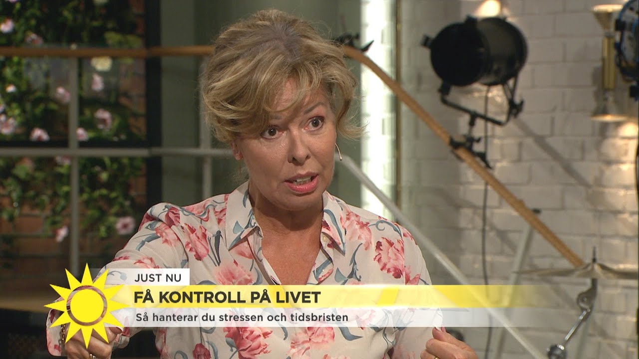 Så hanterar du stress och tidsbrist - Nyhetsmorgon (TV4)