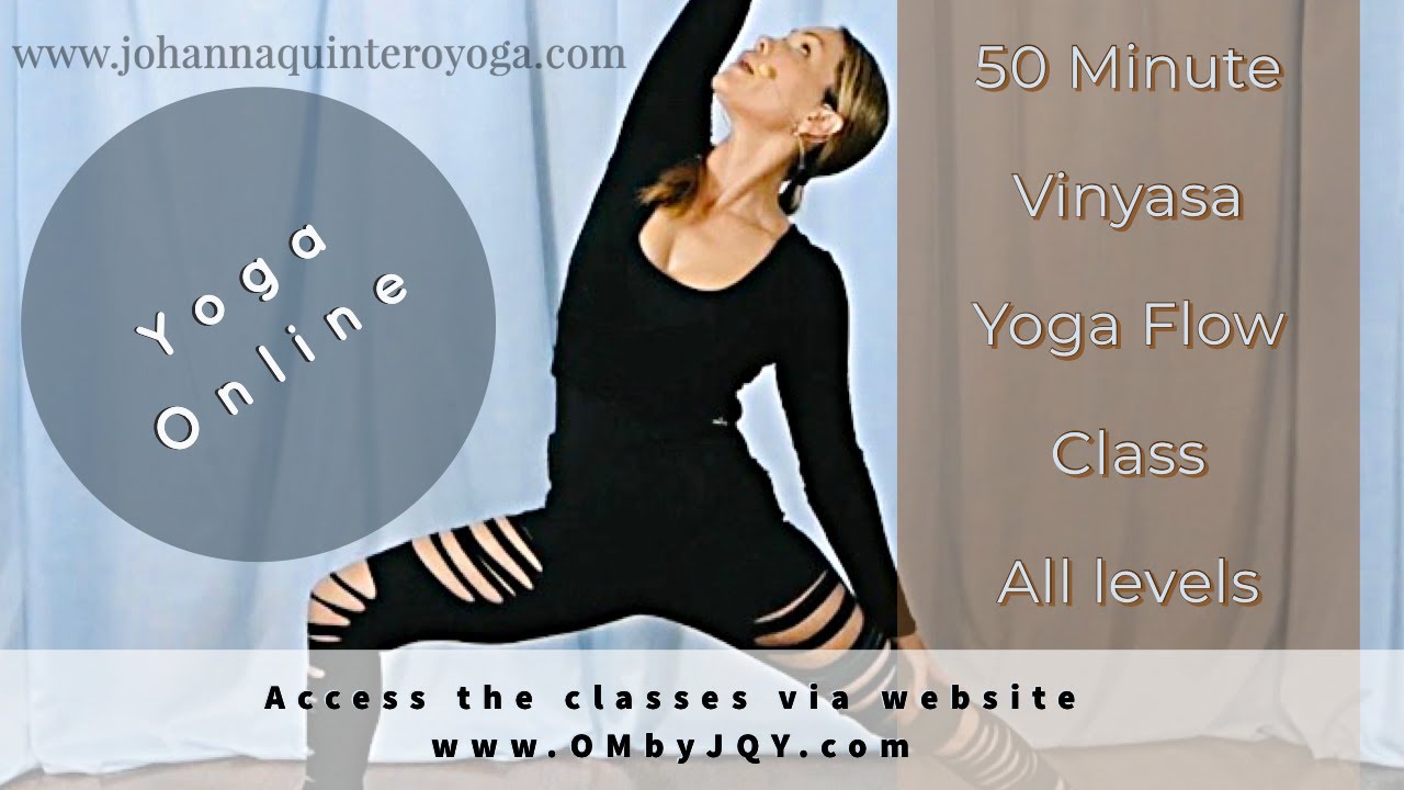 50 MINUTE VINYASA YOGA CLASS  #beginneryoga #alllevelsyoga