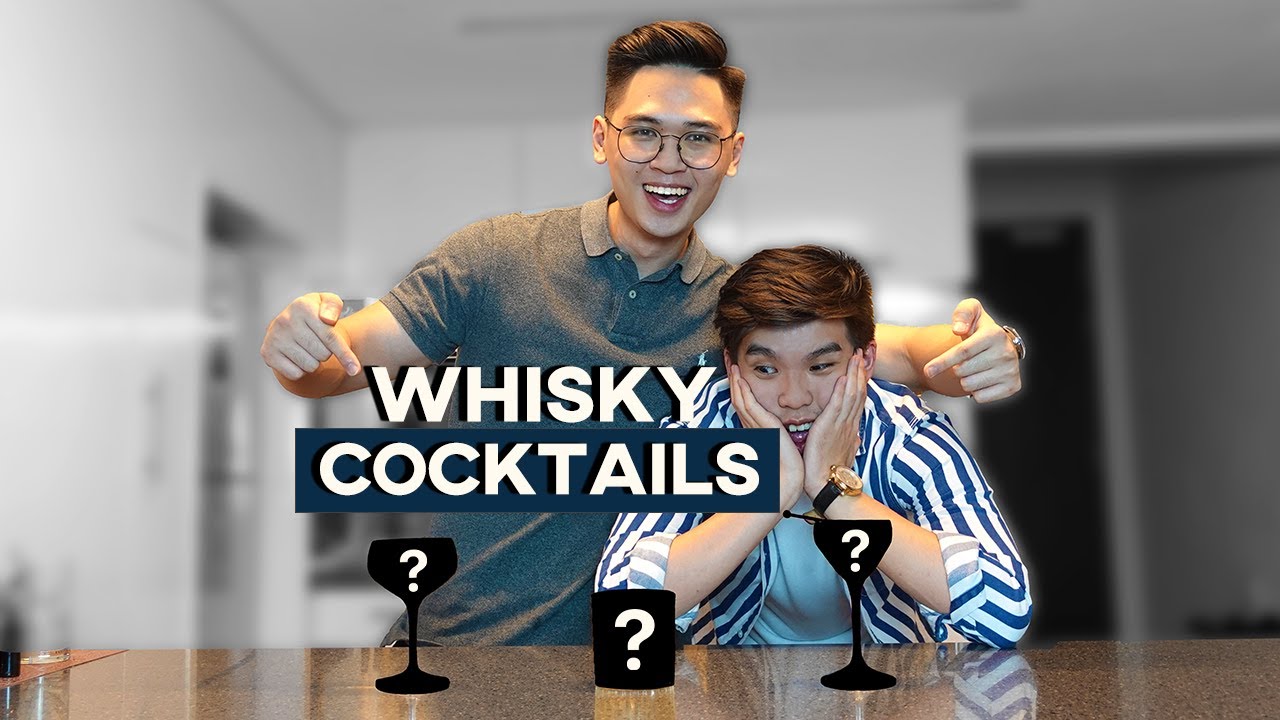 3 QUICK And EASY Whisky Cocktails You Can Make At Home! MUST TRY