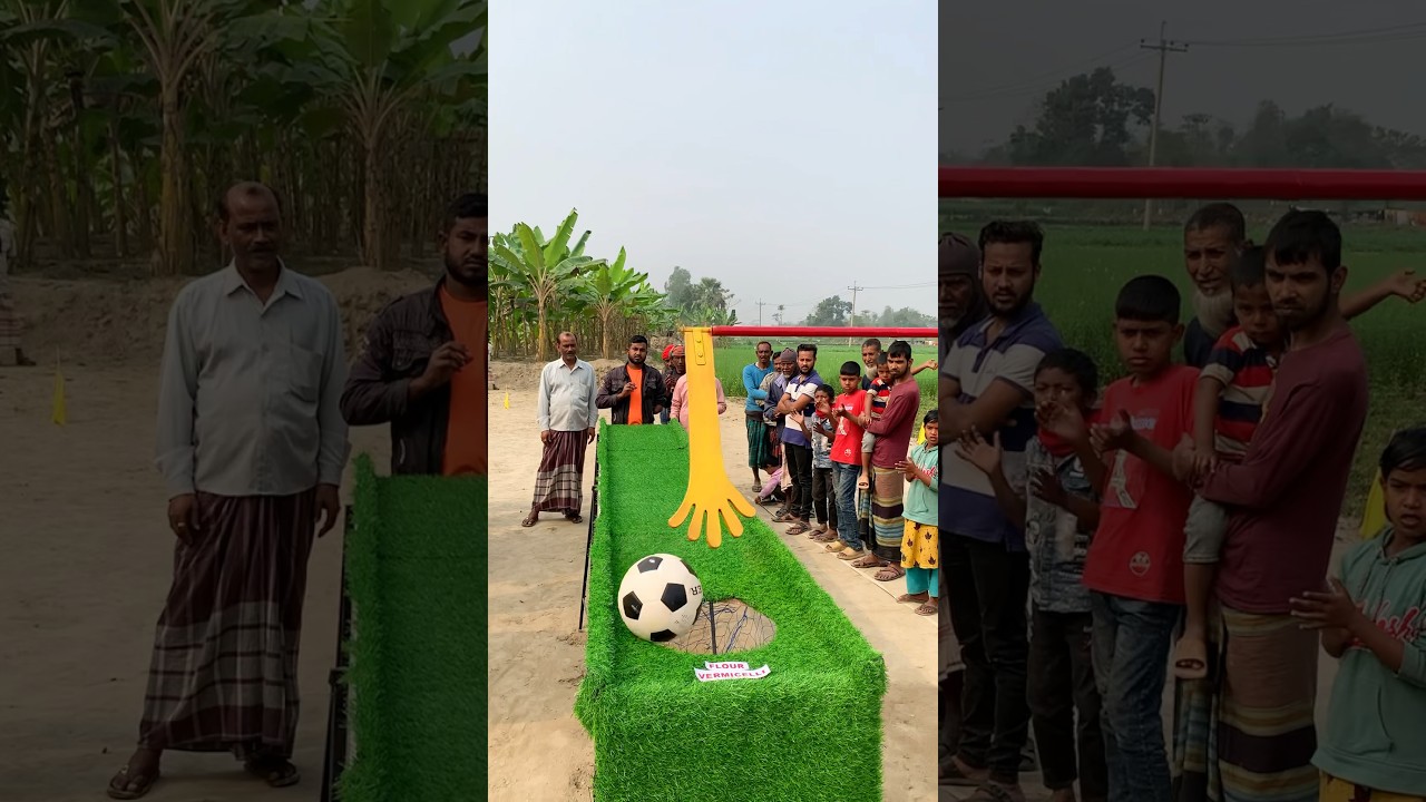 😂😂 Who can win this game ??  #shortfeed #reels #funnygamechallenge #villagegames #viral #trending