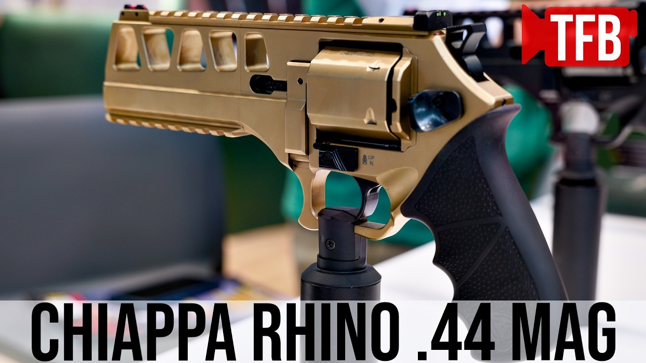 Chiappa Rhino .44 Magnum: The Most Aggressive Revolver at IWA 2026