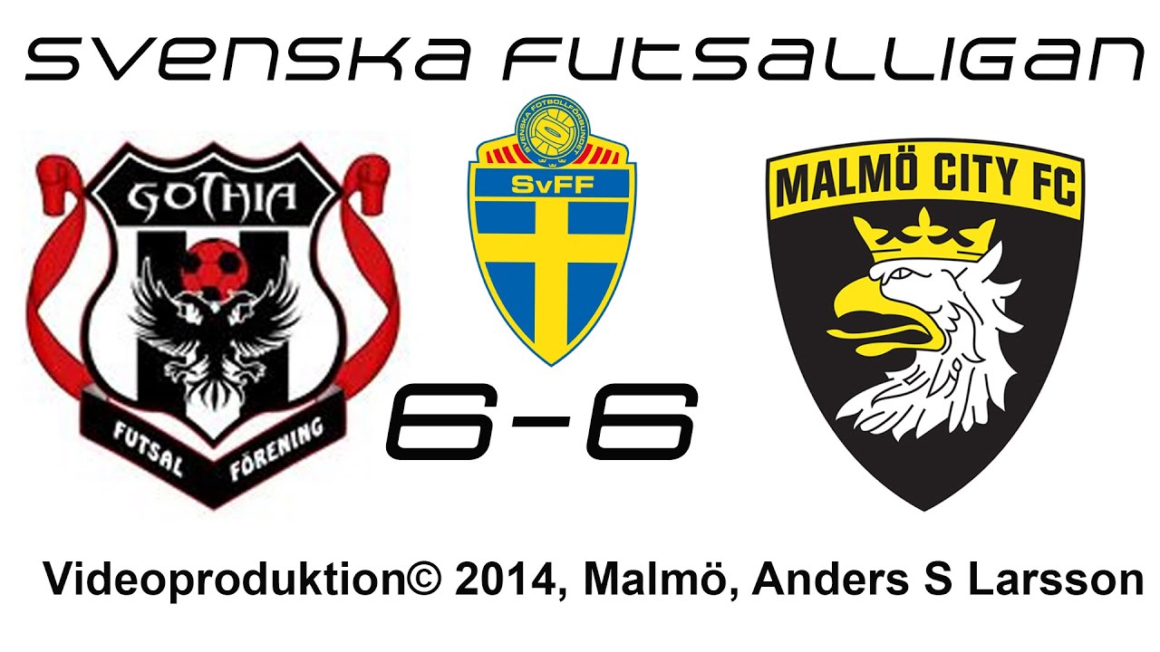 2014-11-30 Gothia Futsal Förening - Malmö City FC, 6-6