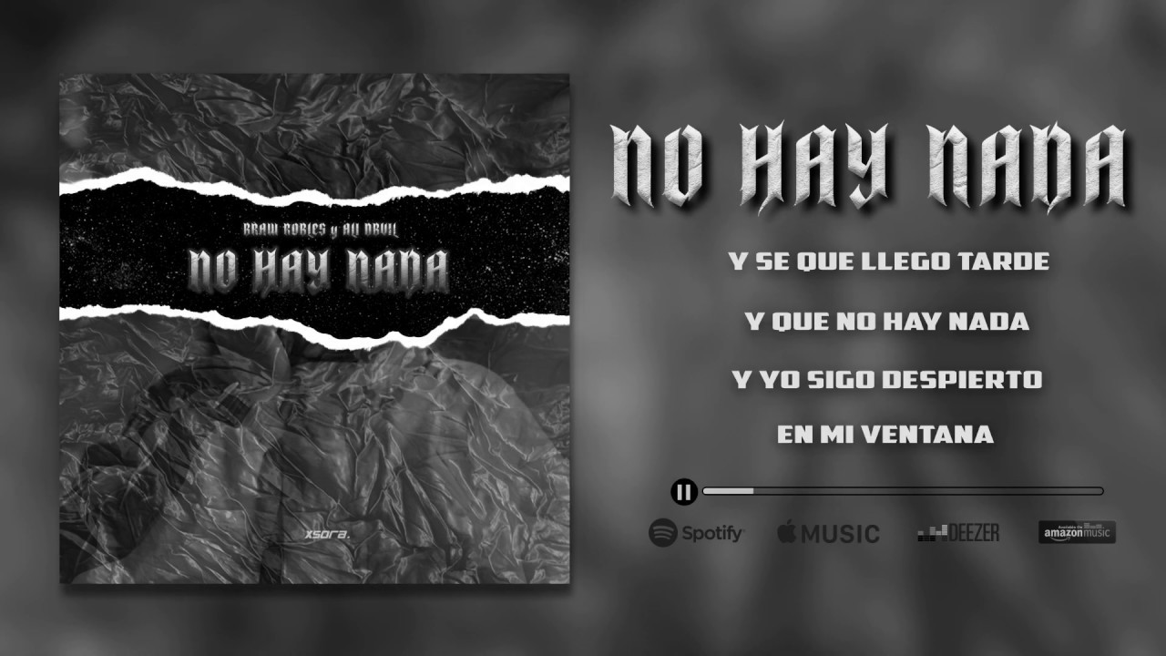 Braw Robles - NO HAY NADA (Prod. Ali Dbvil)