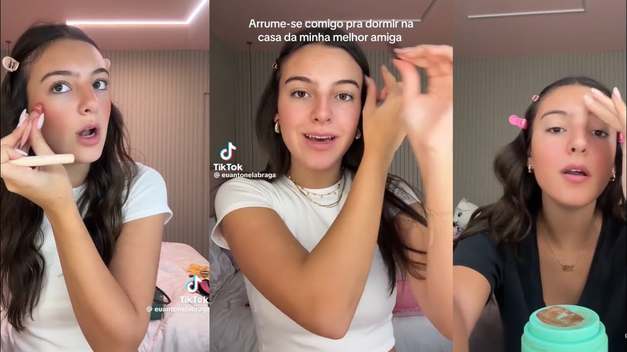 Compilado GRWMs- Antonela Braga🩵