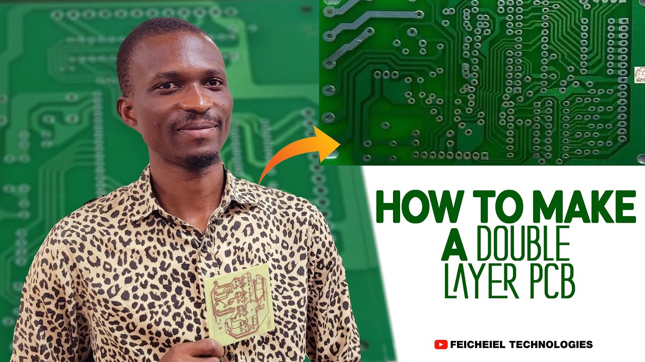 How to Etch a Double-Layered PCB with No-Heat Toner Transfer Process