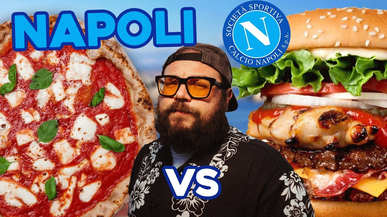 PIZZA vs HAMBURGER a Napoli | MochoHF