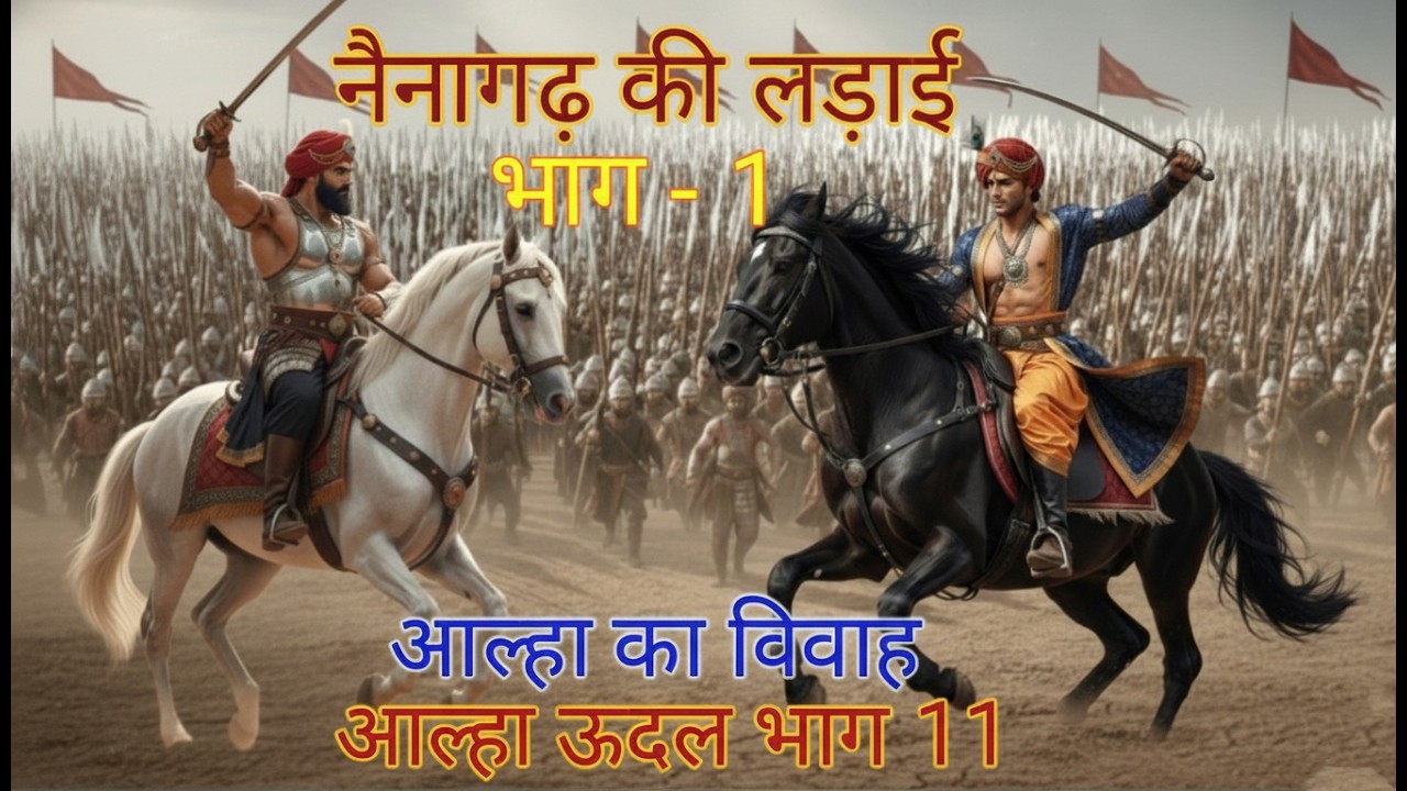 नैनागढ़ की लड़ाई भाग 1 | आल्हा का विवाह | आल्हा ऊदल भाग 11 |  Aalha Udal |  nainagarh ki ladai