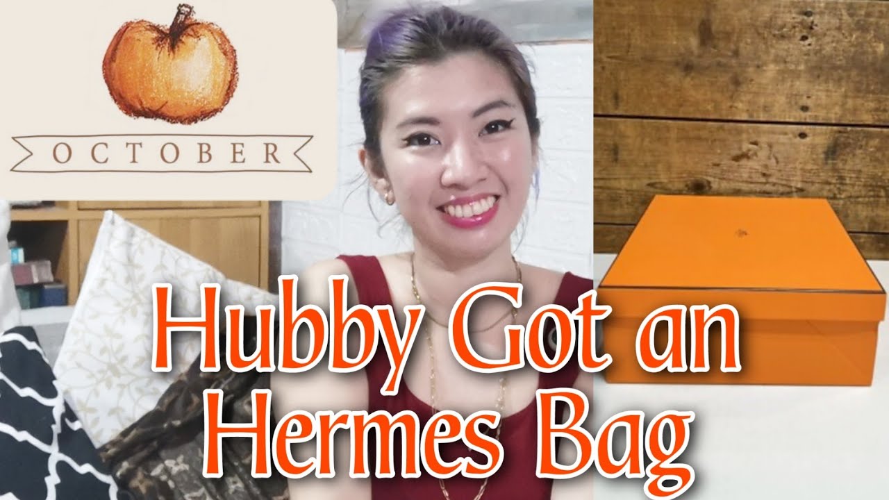 Подарочная сумка | Распаковка Hermes | Муж получил сумку!