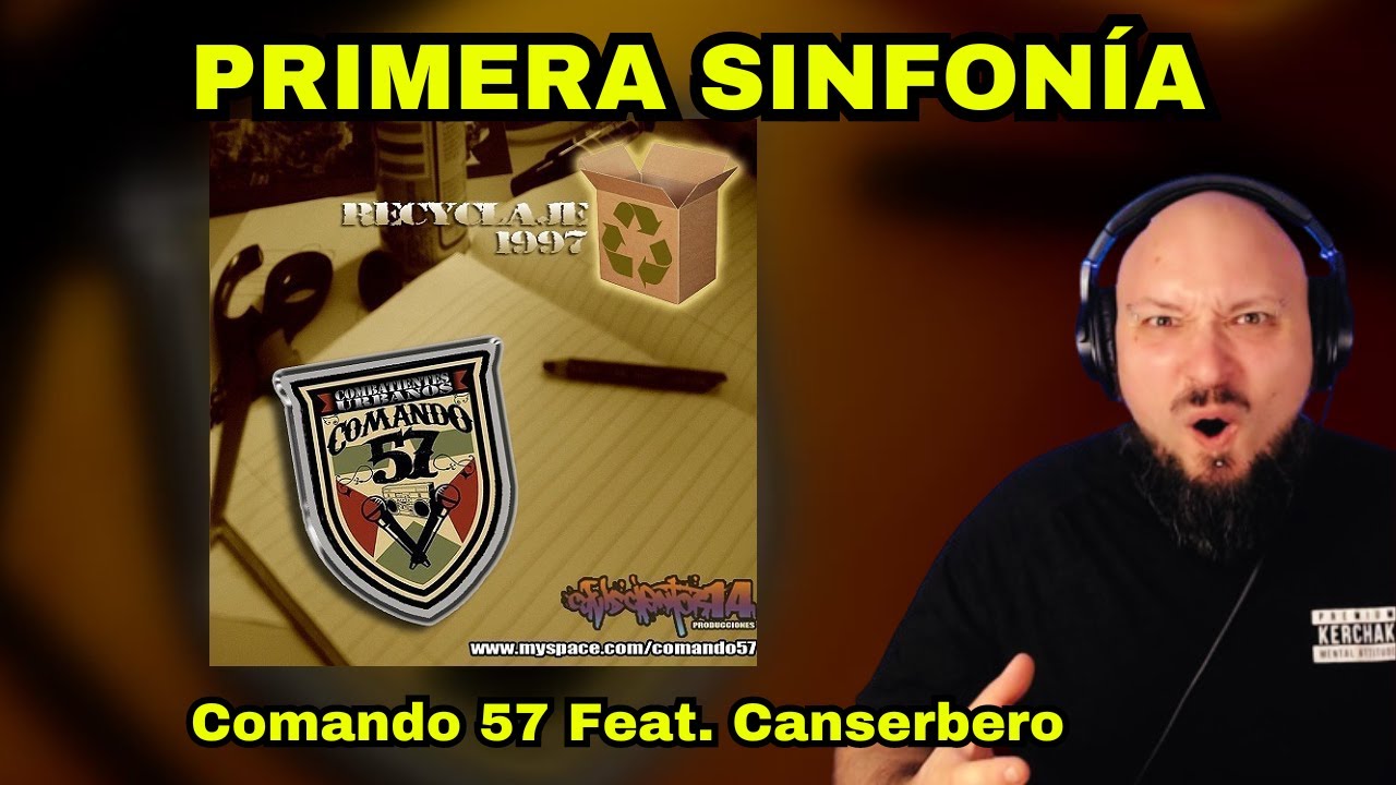 Comando 57 Feat. Canserbero - Primera Sinfonía // BATERISTA REACCIONA // Nacho Lahuerta