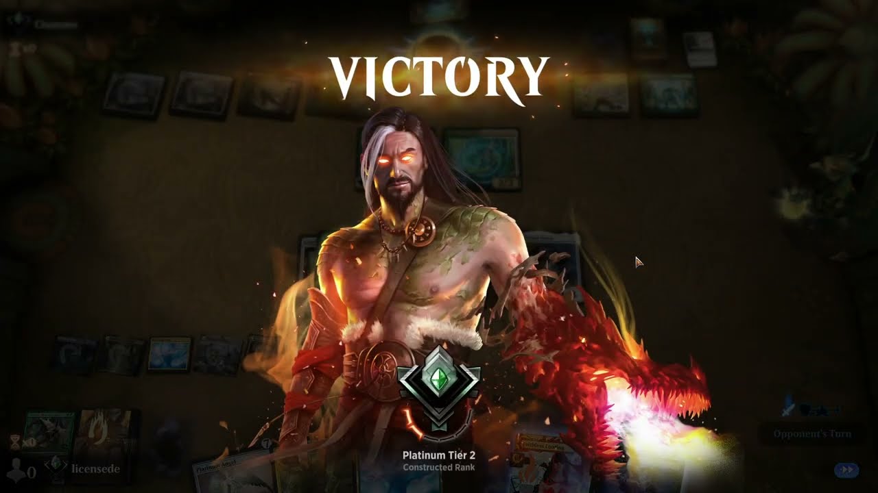 Quick WIN in MTG ARENA with UNBURIAL RITES Deck