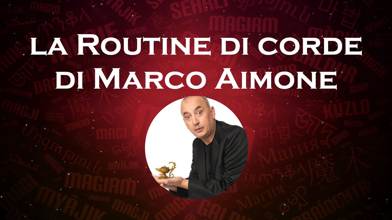 Direttamente dal Raduno Online Assokappa... la routine di corde di Marco Aimone!!!