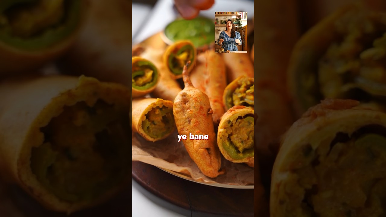 Cheese batata chilli #pakoda #masterchefathome #mirchipakoda #masterchef