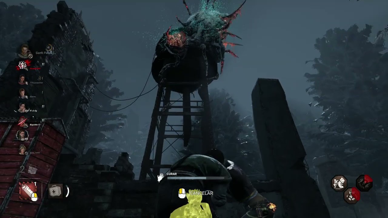 Dead by Daylight 2vs8: Snipeando a Megamaan.