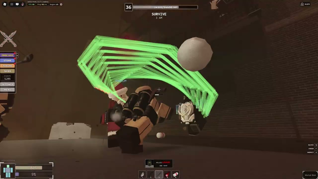 Killing a hunter with metal bat and ithica 37