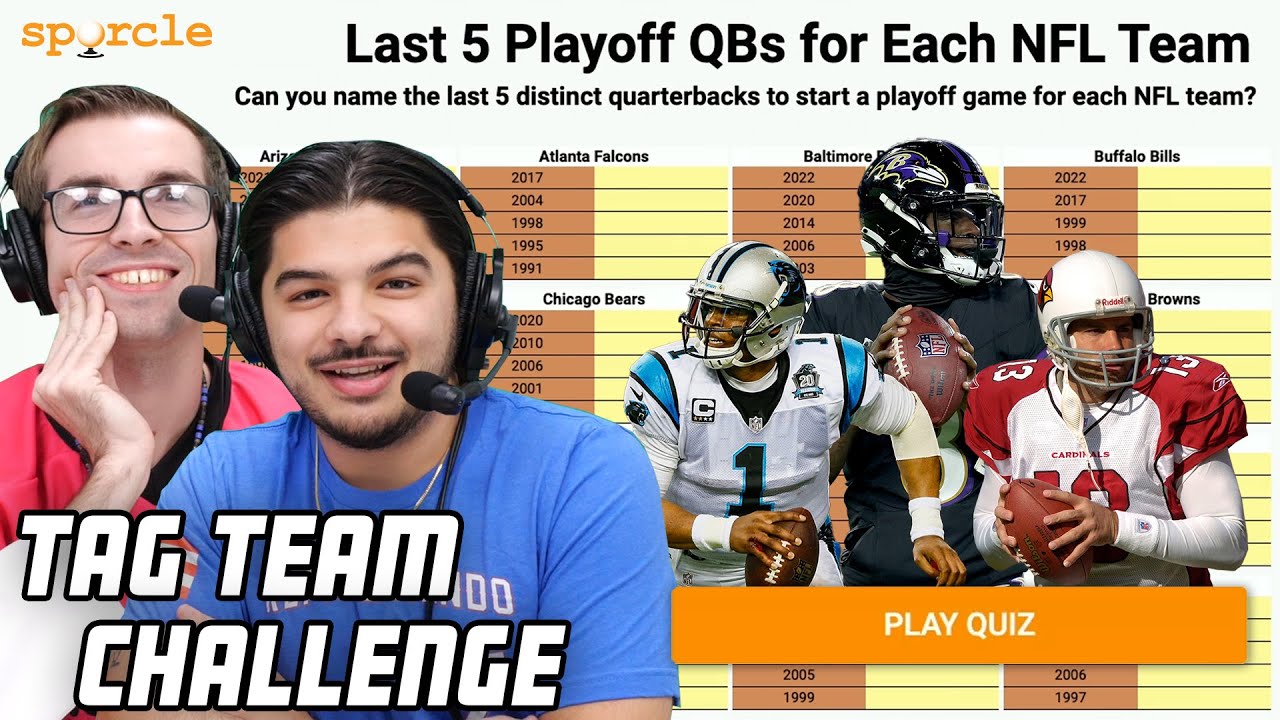 Naming Recent PLAYOFF QBs For EVERY Team