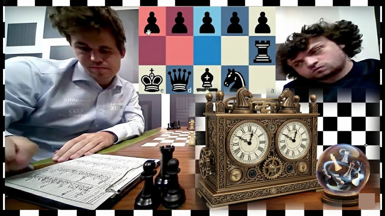 How to ROOK LIFT on MOVE 2 like Magnus Carlsen vs Hans Niemann Queen's Rook Opening Chess Lesson 43