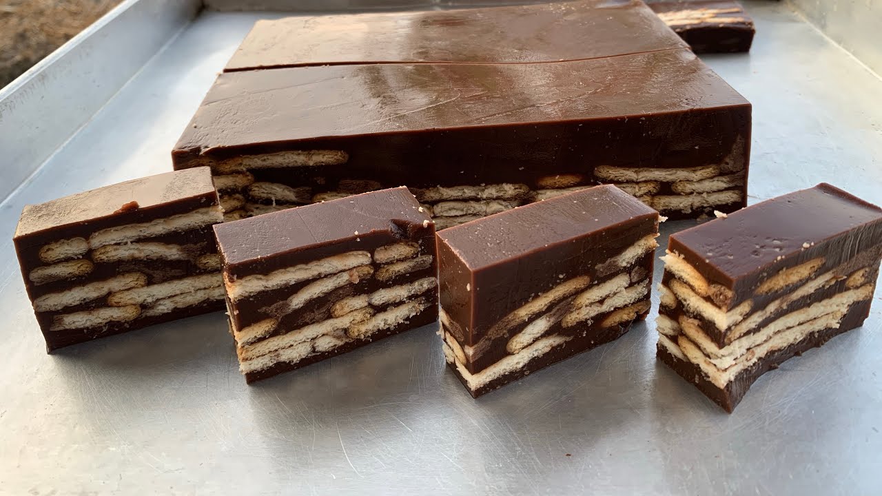 Agar Agar Kek Batik TerMudah - Puding Kek Batik