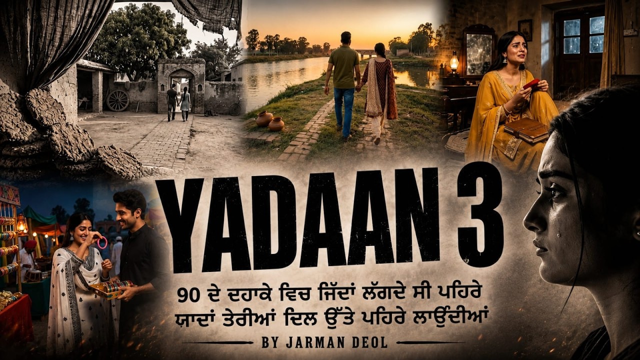 Yadaan 3 💔 | Sad Punjabi Song 2026 | Jarman Deol | Heartbroken Song