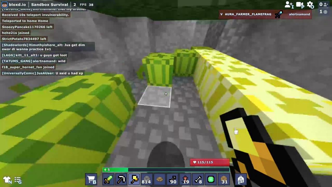 New storage area!