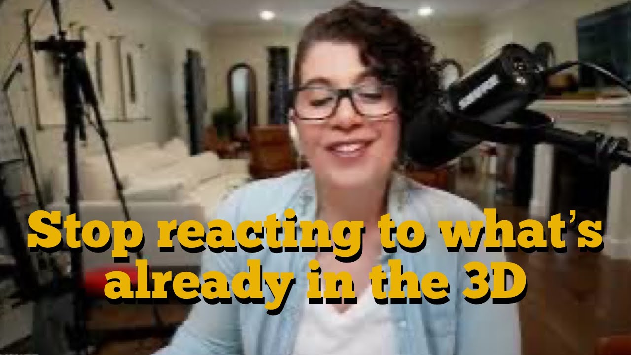 Stop reacting to the 3D / Law of assumption