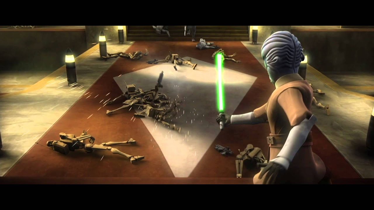 Star Wars: The Clone Wars - Savage Opress vs. Halsey [1080p]
