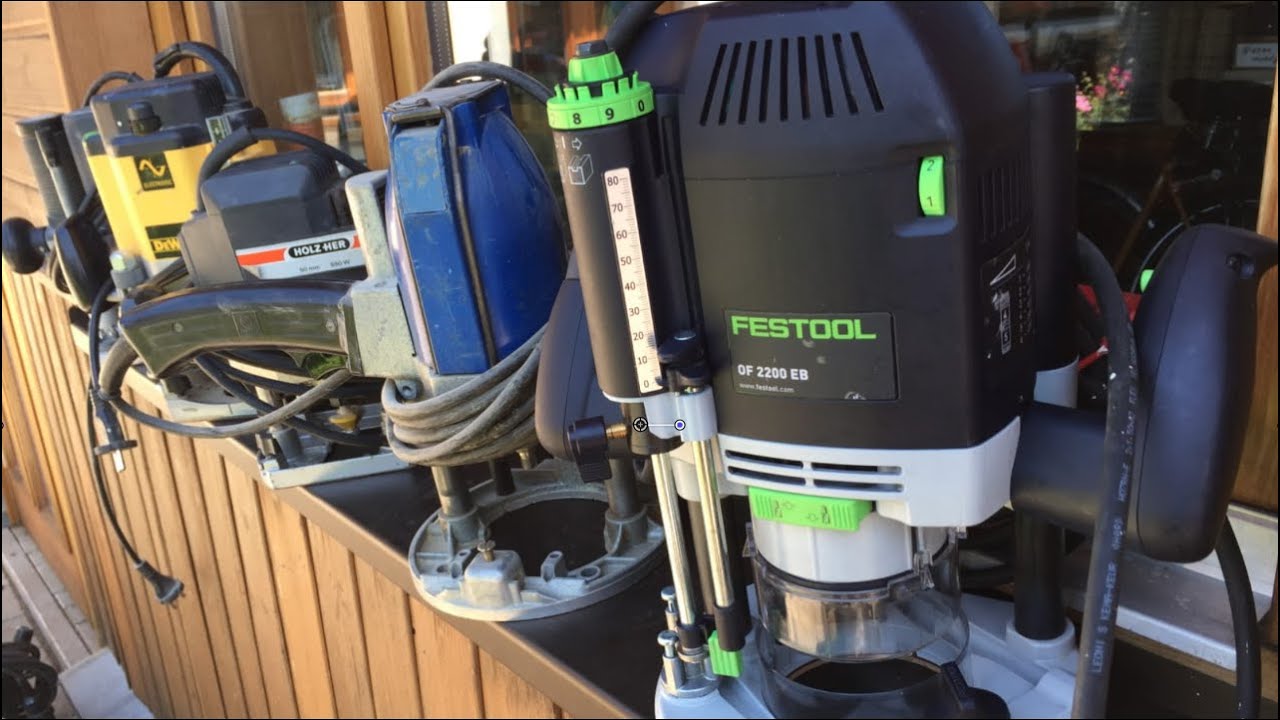 45 лучших немецких фрезеров / Предки Festool OF2200