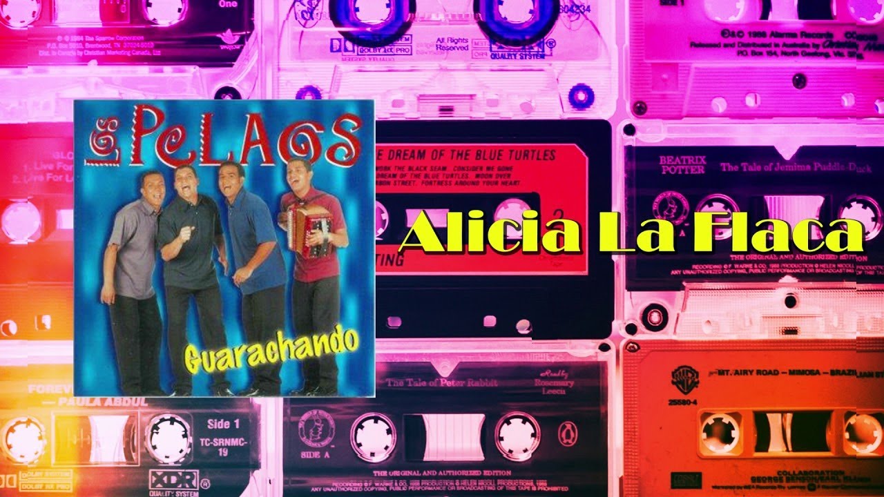 Alicia La Flaca - Los Pelaos | Vallenato | Cover Audio | del álbum: Guarachando