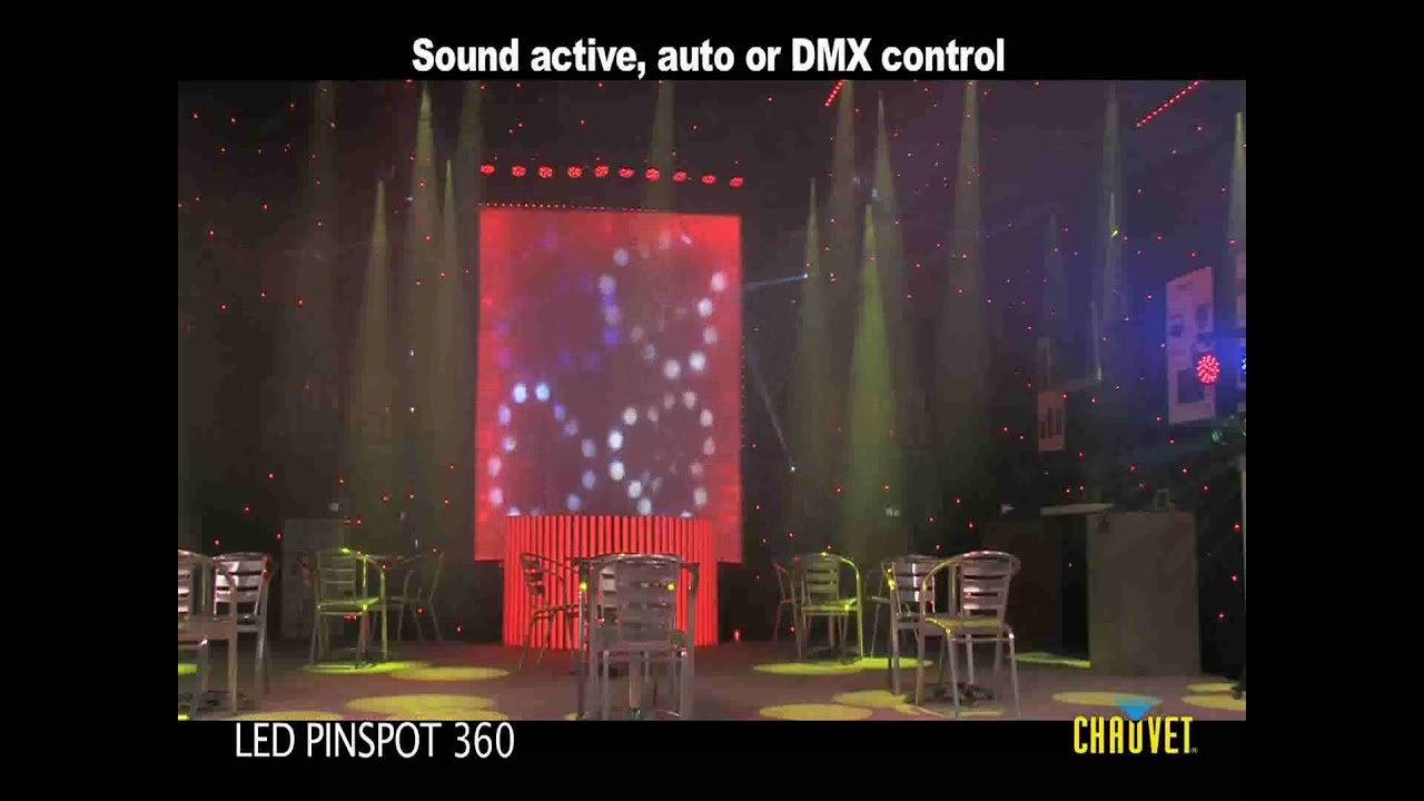 Chauvet LED Pinspot 360