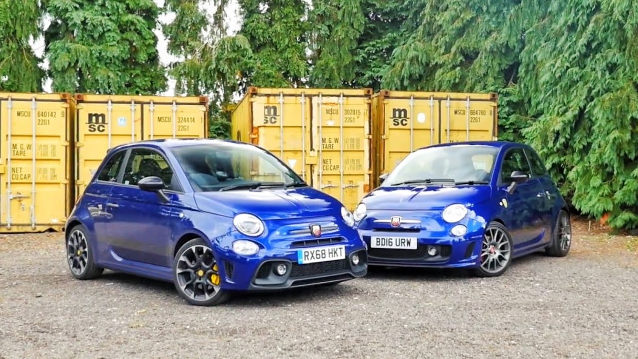 Abarth 595 Series 3 против Series 4 Abarth 595 Competizione