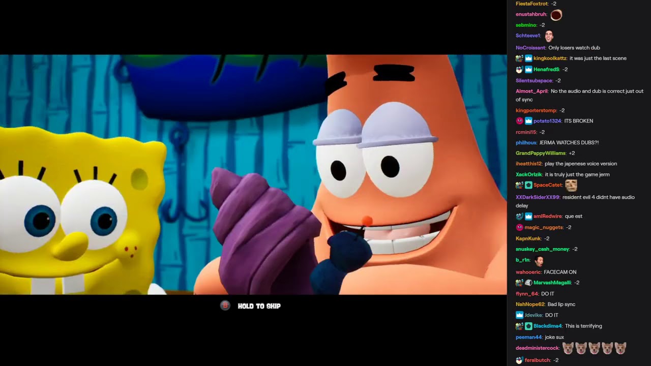 Jerma Streams [with Chat] - SpongeBob SquarePants: Battle for Bikini Bottom – Rehydrated