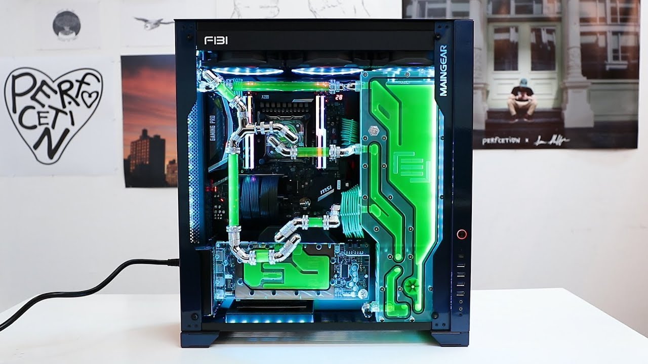 MY $10,000 MAINGEAR PC! *CUSTOM*