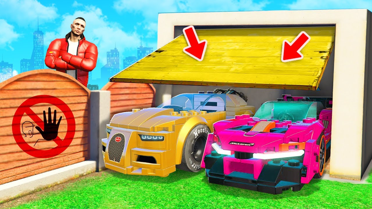 LEGO BUGATTI IN GARAGE GEFUNDEN in GTA 5! (Hide & Seek)